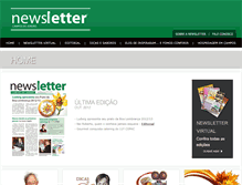 Tablet Screenshot of newsletter.com.br